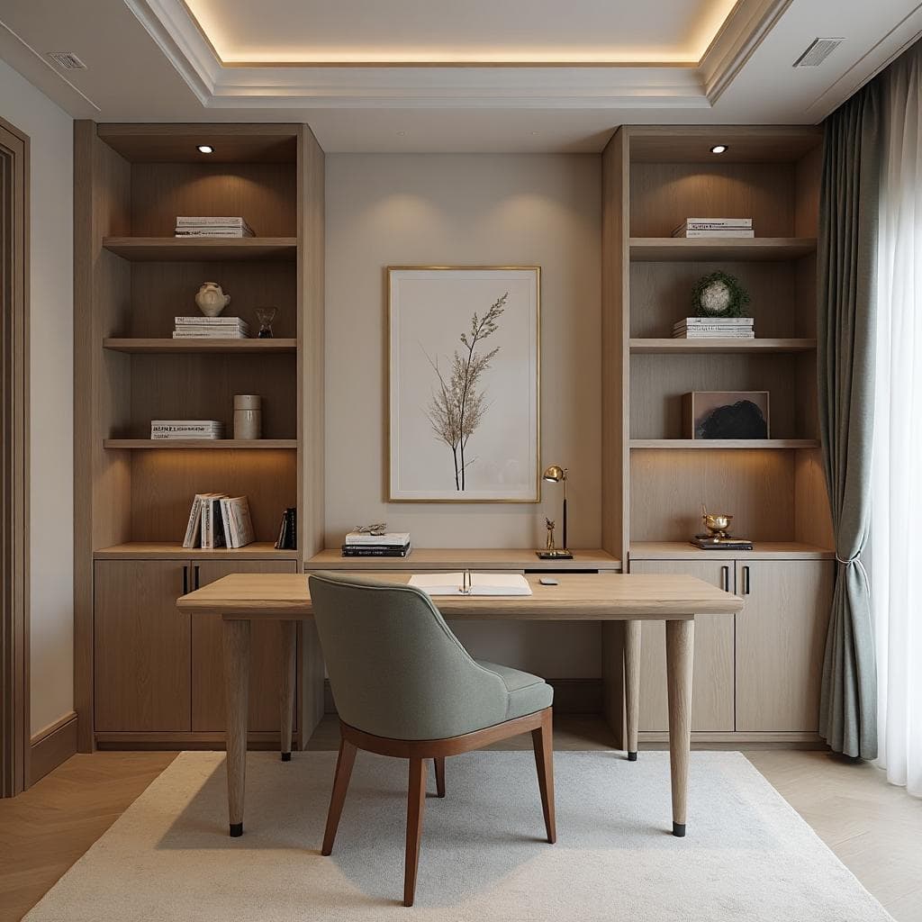 Sophisticated Home Office